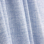Baumwollpopeline mit Leineneffekt Blau - Ribes y Casals