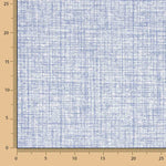 Baumwollpopeline mit Leineneffekt Blau - Ribes y Casals