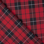 Viyela Baumwolle Scotland Rot-Schwarz - Ribes y Casals