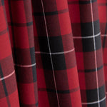 Viyela Baumwolle Scotland Rot-Schwarz - Ribes y Casals