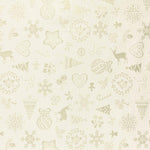 Weihnachten Lurex-Leinwand Gold - Ribes y Casals
