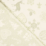 Weihnachten Lurex-Leinwand Gold - Ribes y Casals