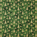 Fichtengrüner Weihnachts-Popeline - Ribes y Casals