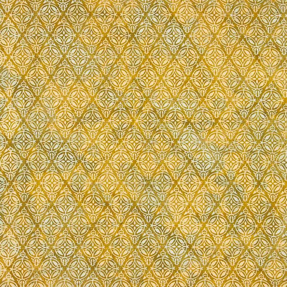Batik Popeline Nairobi Ocker - Ribes y Casals