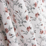 Grace Flowers Bedruckte Baumwolle Rosa - Ribes y Casals