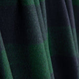 Mufflon grün und marineblau kariert - Ribes y Casals