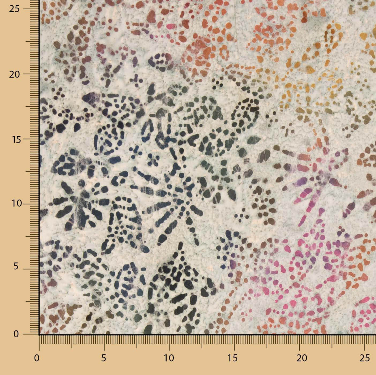 Batikpopeline Mobaye Grau - Ribes y Casals