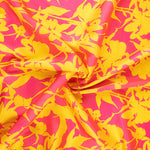 Shadow Print Satin Shadow Rosa-Gelb - Ribes y Casals