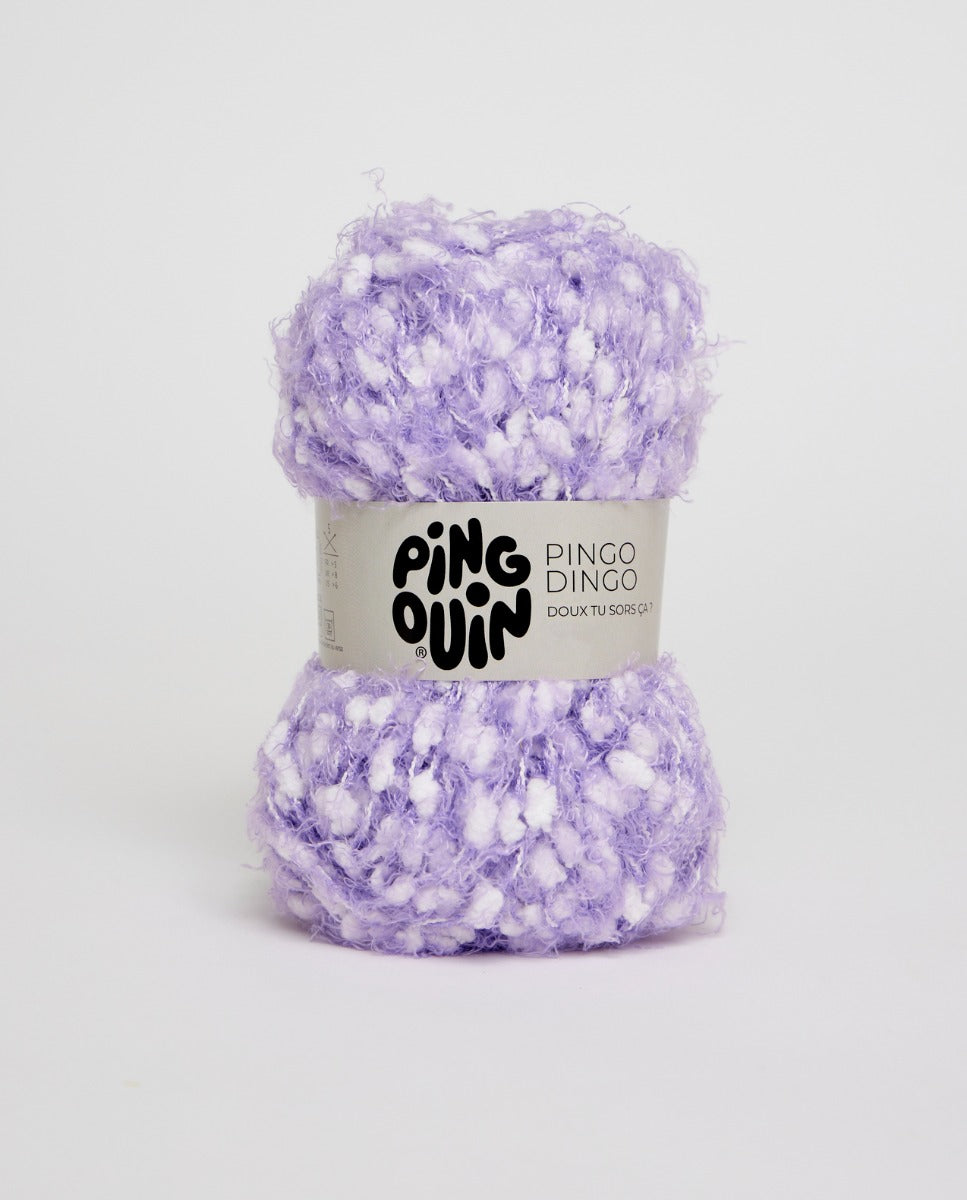 Pingo Dingo Wolle Lila/Ecru - Ribes y Casals