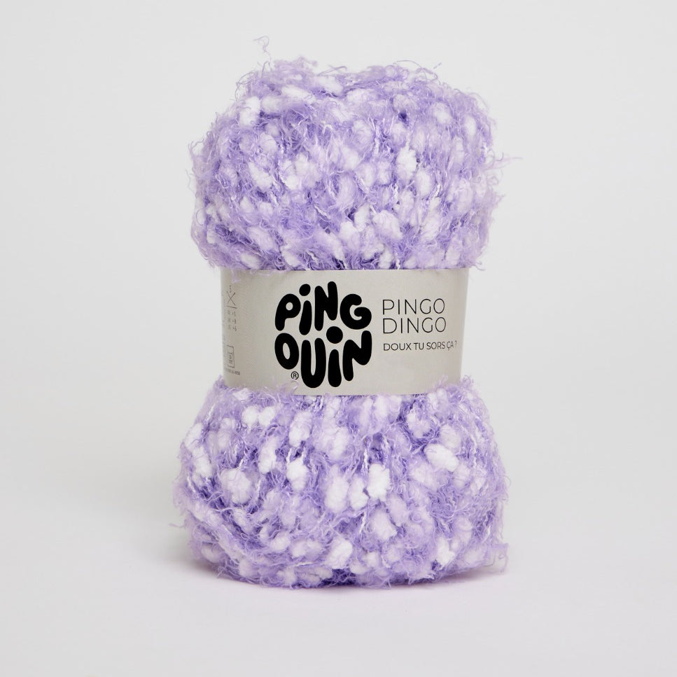 Pingo Dingo Wolle Lila/Ecru - Ribes y Casals