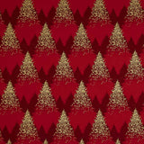 Fichtenroter Weihnachts-Popeline - Ribes y Casals