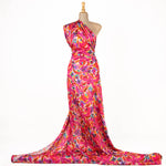 Satin Print Aquarell Rosa - Ribes y Casals