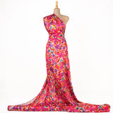Satin Print Aquarell Rosa - Ribes y Casals