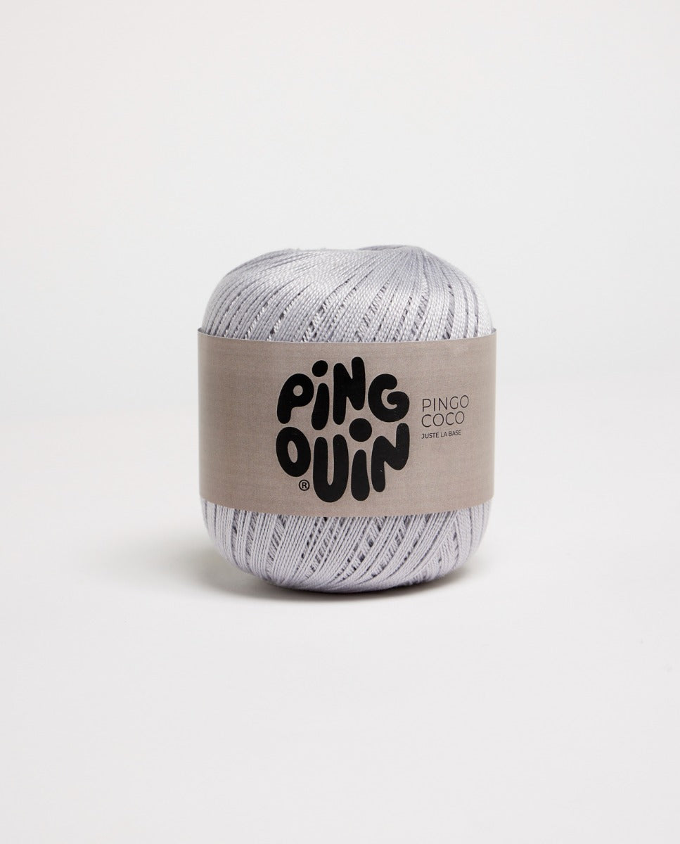 Pingo Wolle Kokosnuss Grau Perle - Ribes y Casals