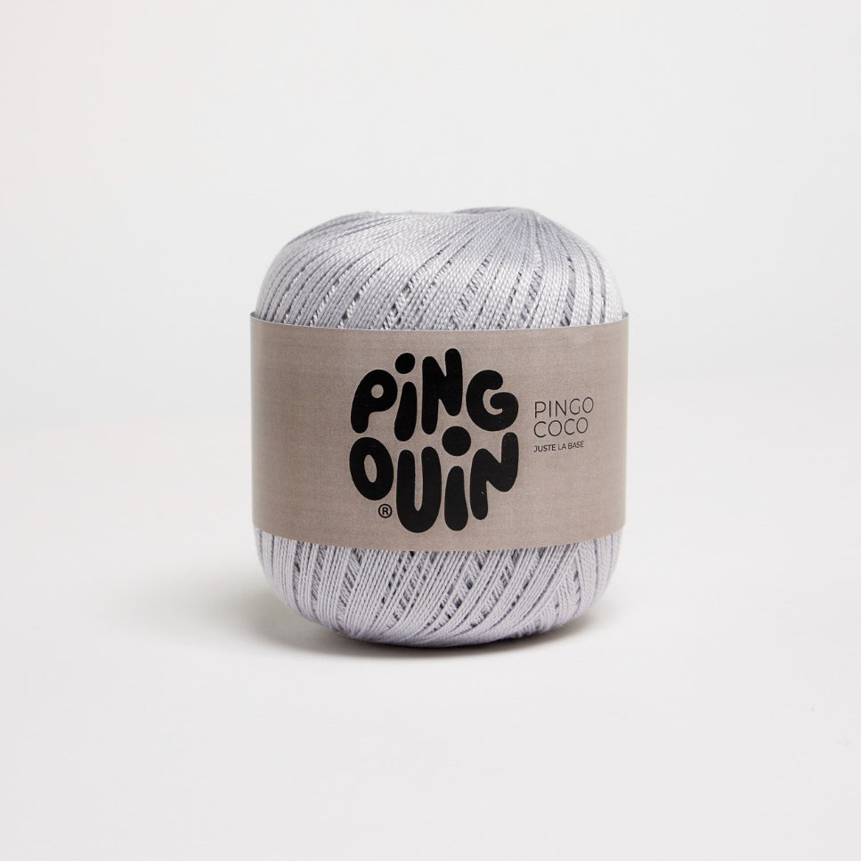 Pingo Wolle Kokosnuss Grau Perle - Ribes y Casals