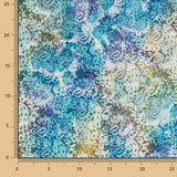 Bangui Batik Popeline Türkis - Ribes y Casals
