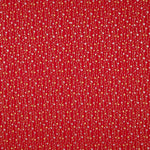 Rote Glitzer-Weihnachts-Popeline 120 x 140 cm - Ribes y Casals