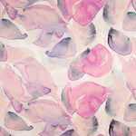 Rosa Aquarell bedruckter Satin - Ribes y Casals