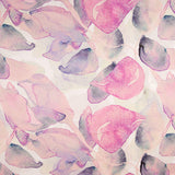 Rosa Aquarell bedruckter Satin - Ribes y Casals