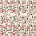 Popeline-Reststücke Weihnachten Hou Natur – verschiedene Maße x Breite 140 cm - Ribes y Casals