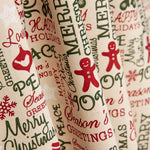 Popeline-Reststücke Weihnachten Hou Natur – verschiedene Maße x Breite 140 cm - Ribes y Casals