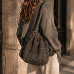 Balmoral-Woll-Tweed mit Karos - Ribes y Casals