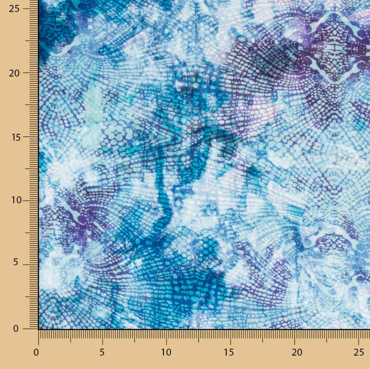 Batikpopeline Yuba Blau - Ribes y Casals
