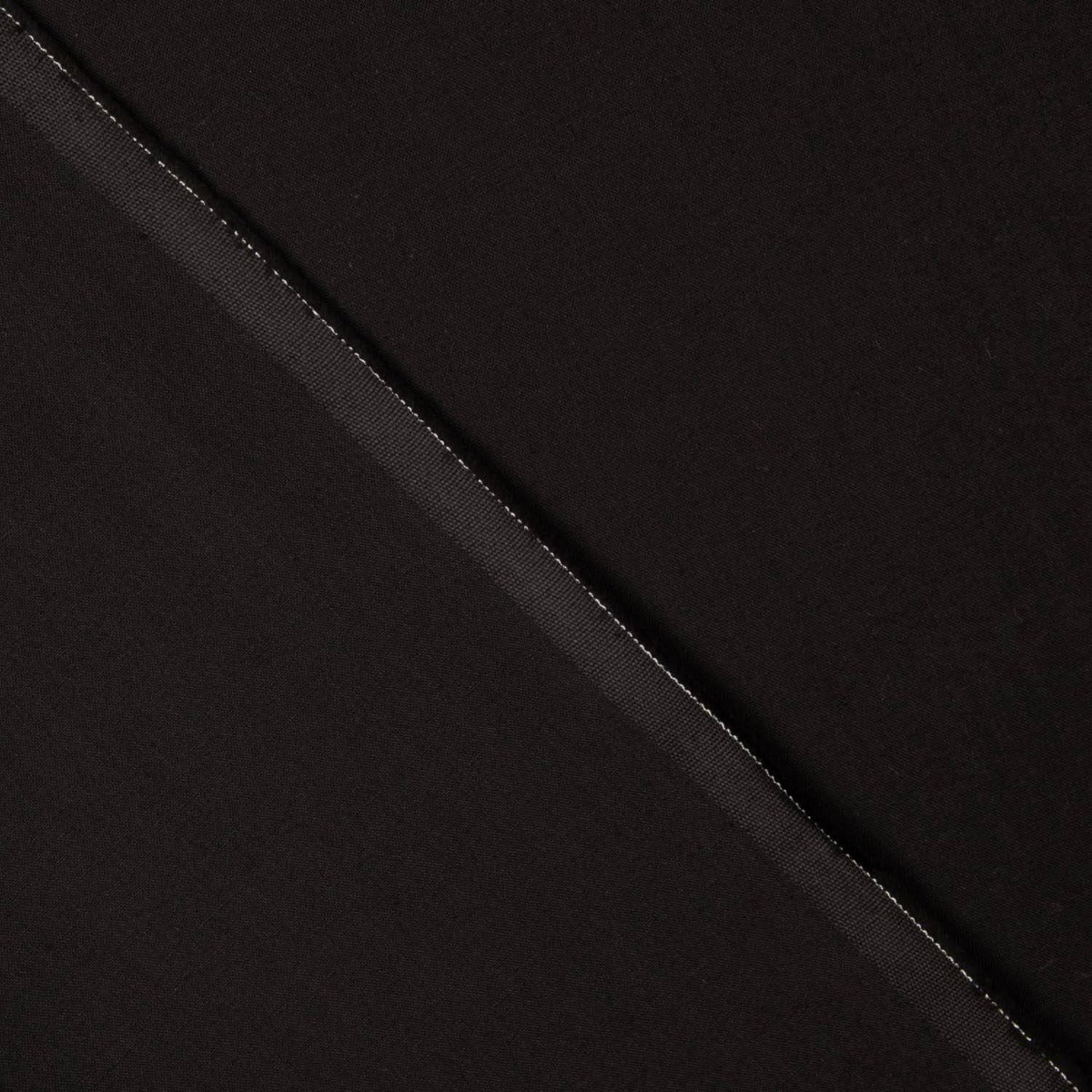 Einfarbige Baumwollpopeline Basic schwarz - Ribes y Casals