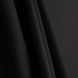 Einfarbige Baumwollpopeline Popeline Basic schwarz - Verschiedene Größen x Breite von 150 cm - Ribes y Casals