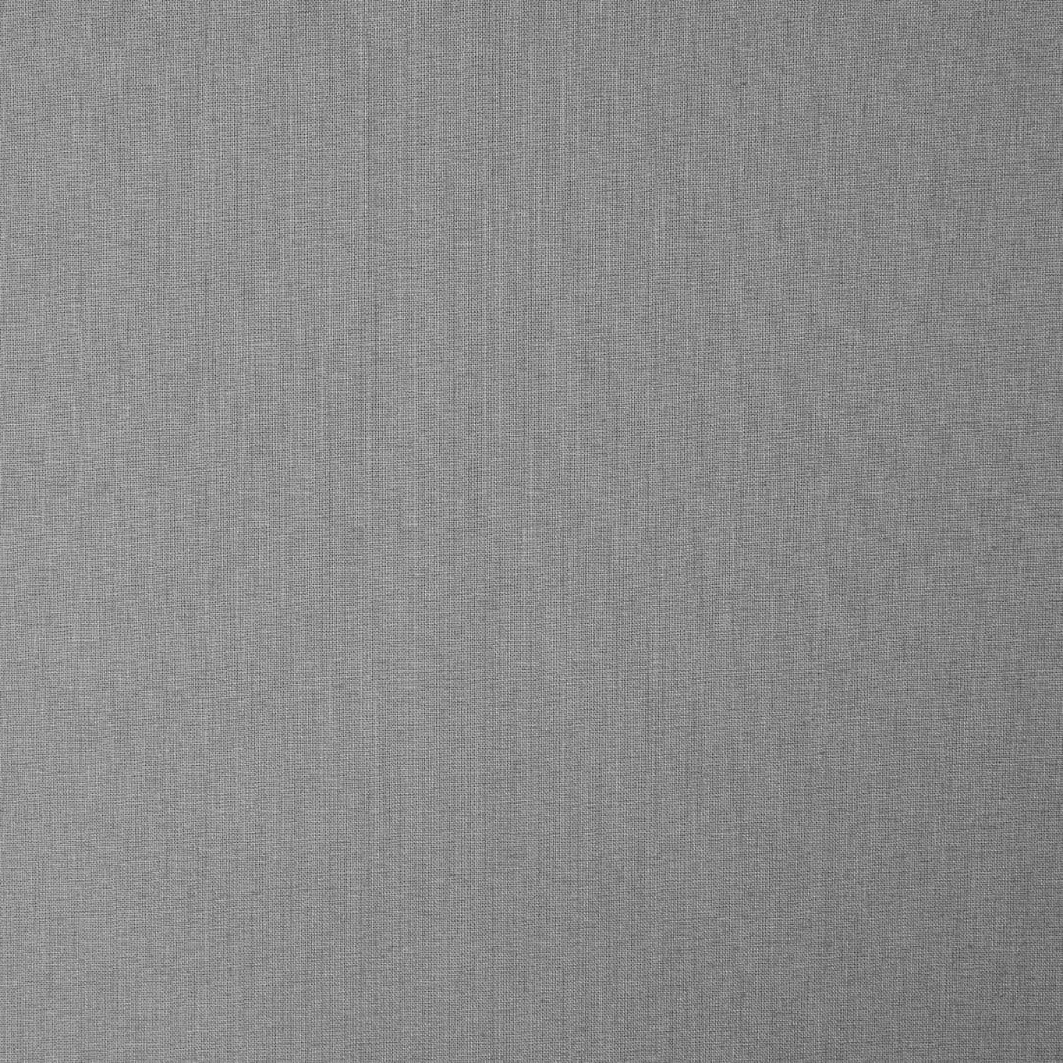 Einfarbige Baumwollpopeline basic grey - Ribes y Casals