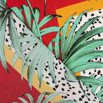 Satin aus Polyester mit tropischem Safari-Muster - Ribes y Casals