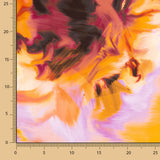 Satin Druck Splash Orange - Ribes y Casals