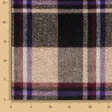 Mantel Stoff Karos Beige - Ribes y Casals