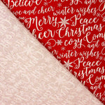 Weihnachten Popeline Hou Rot - Ribes y Casals