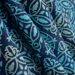 Popeline Batik Nairobi Blau - Ribes y Casals