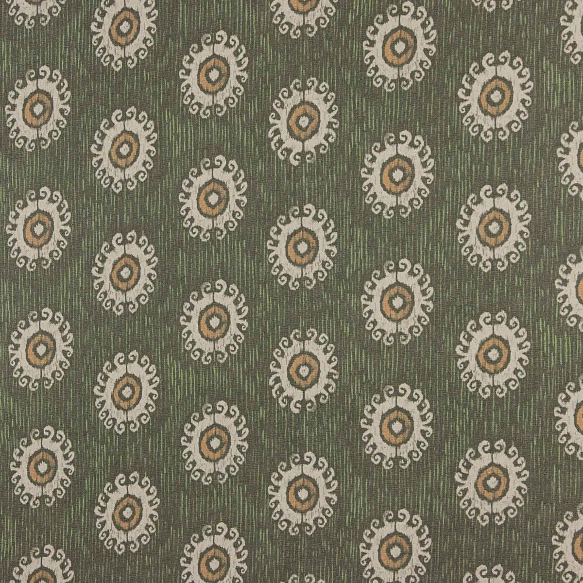 Polyester Gaze Tribal Grün - Ribes y Casals