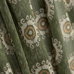 Polyester Gaze Tribal Grün - Ribes y Casals