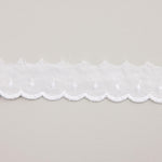 Bestickter Baumwollstreifen 3 cm - Ribes y Casals