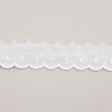 Bestickter Baumwollstreifen 3 cm - Ribes y Casals