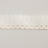 Besticktes Baumwollband 2,5cm - Ribes y Casals