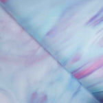 Bedrucktes Satin Sechzehn Lila - Ribes y Casals