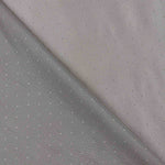 Plumeti-Mini-Silber-Futterstoff-Reststücke – verschiedene Maße x Breite 140 cm - Ribes y Casals