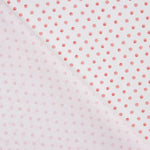 Bedruckter Perkal Mini Polka Dots Rot - Ribes y Casals