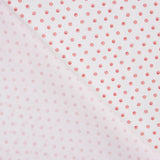 Bedruckter Perkal Mini Polka Dots Rot - Ribes y Casals