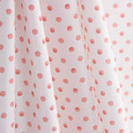 Bedruckter Perkal Mini Polka Dots Rot - Ribes y Casals