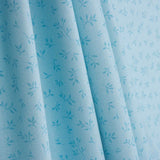 Perkal Gedruckte Blätter Blau - Ribes y Casals