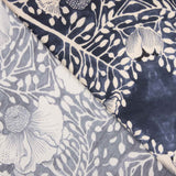 Satin aus Polyester mit geometrischem Muster in Türkis - Ribes y Casals