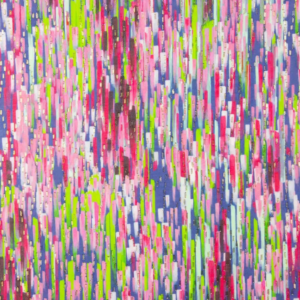 Gaze Georgette Lúrex Neon Abstrakt - Ribes y Casals