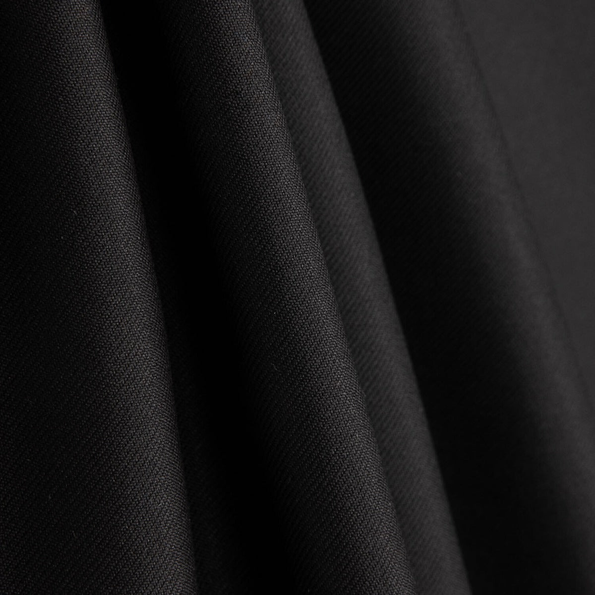 Retal Sarga Cofrades Schwarz - Verschiedene Größen x 160 cm breit - Ribes y Casals