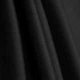 Retal Sarga Cofrades Schwarz - Verschiedene Größen x 160 cm breit - Ribes y Casals